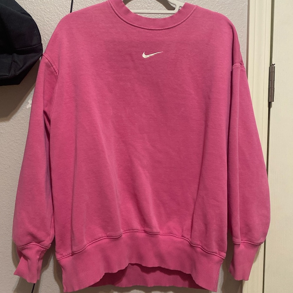 Nike womens pheonix sweatshirt pink small